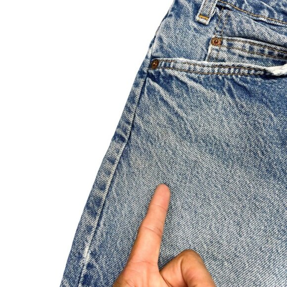 Vintage Levis Jeans Light Wash Orange Tab Straight- NO tag-Measures Men’s 40x28 - Picture 6 of 11